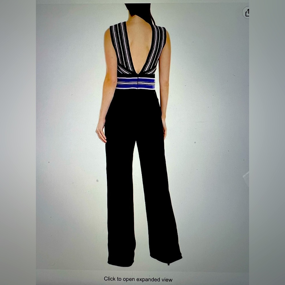 Tadashi Shoji Black jumpsuit Size 12 NWT